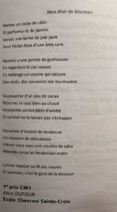 Printemps poete Alice Dufour