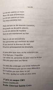 Printemps poete Isaure Cazalaa