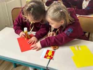 Activité artistique cross PS GS 2